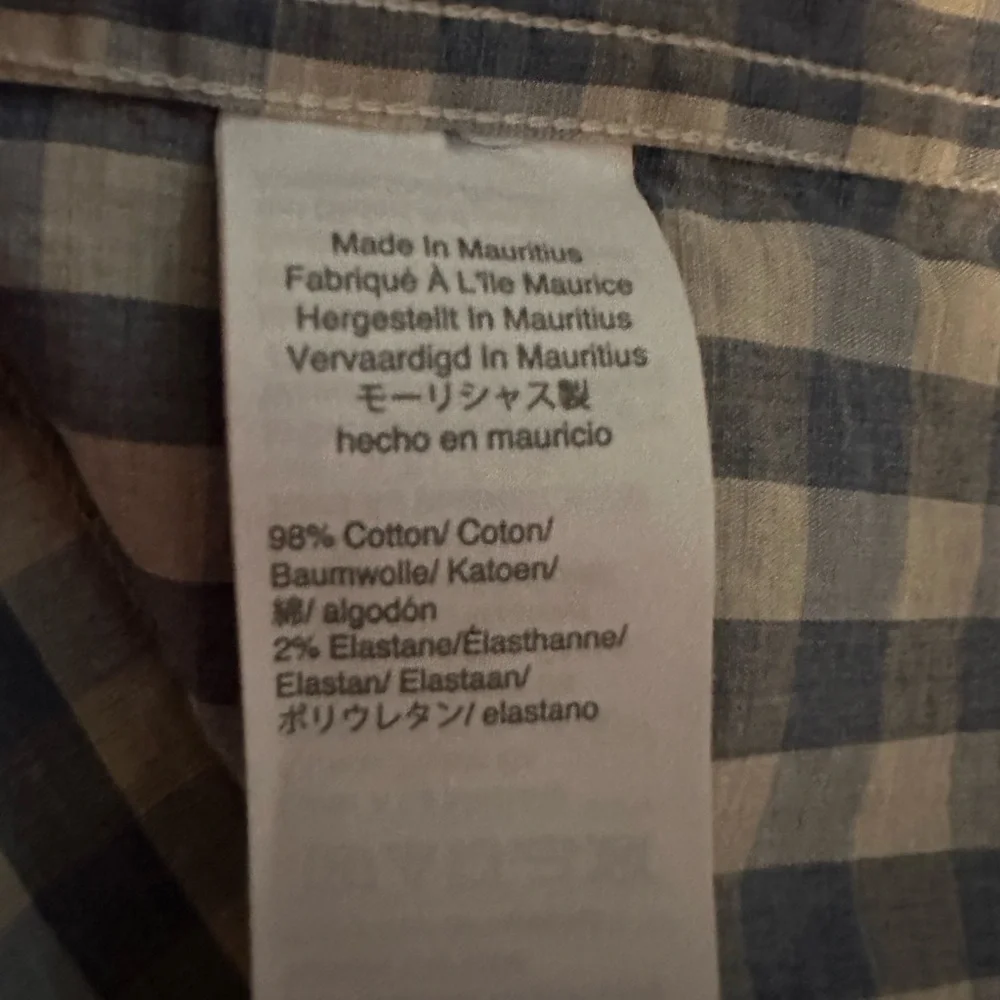 BNWT Mens J. Crew Mercantile Flex Slim Fit Long Sleeve Button Front Shirt -L - Picture 6 of 6